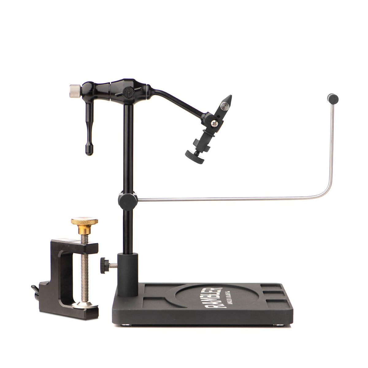 Rambler Co. Nomad Fly Tying Vise - Lightweight Travel Vise
