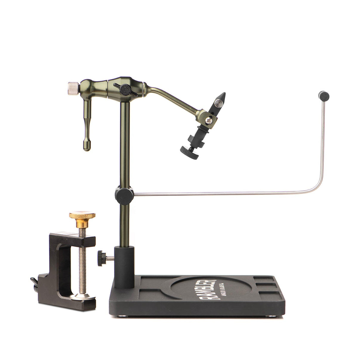 Rambler Co. Nomad Fly Tying Vise - Lightweight Travel Vise