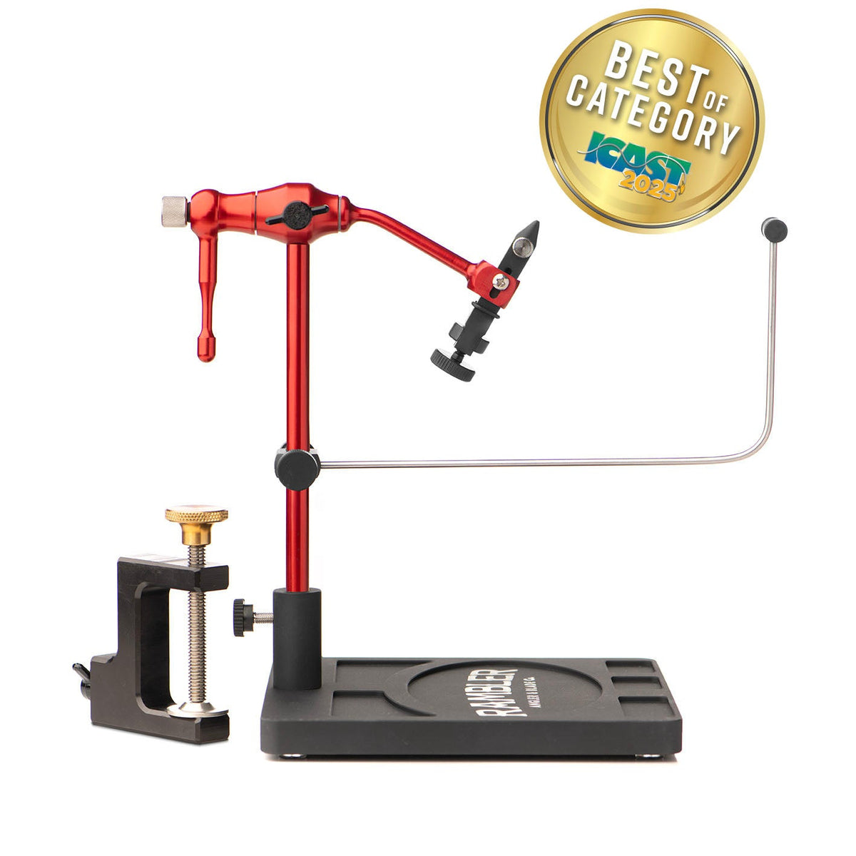 Rambler Co. Nomad Fly Tying Vise - Lightweight Travel Vise