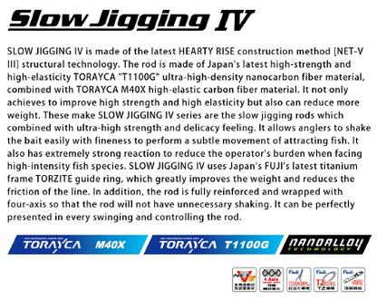 Hearty Rise Slow Jigging Travel IV