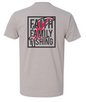 Vicious Faith, Family & Fishing Tee - Premium Gray