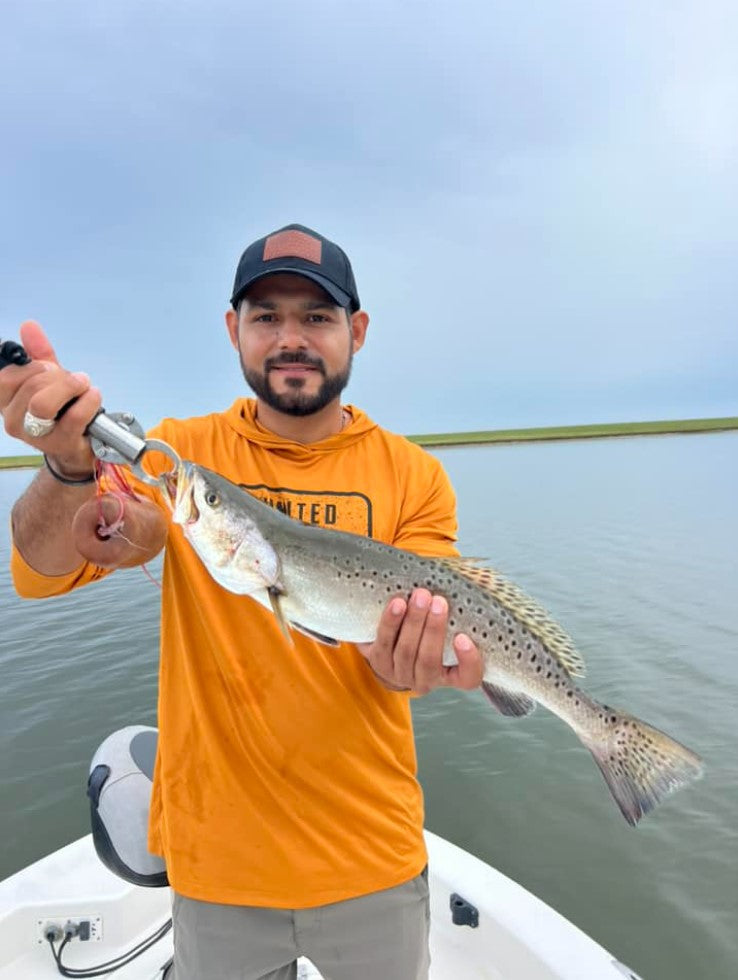 4" White Ice With Built-In Tail Rattle