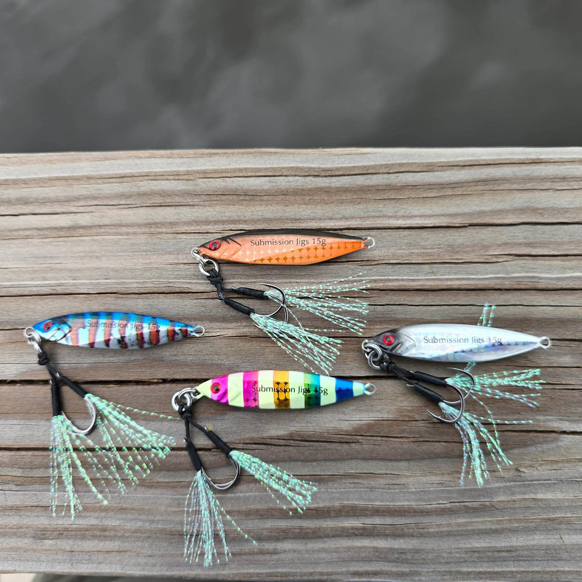 Submission Mercenary Micro Slow Pitch Jigs 4-Pack – 10g & 15g