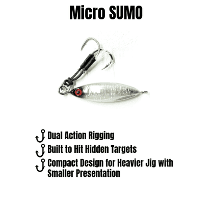 Submission Sumo Micro Slow Pitch Jigs 4-Pack – 10g & 15g