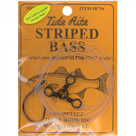 Tide Rite Striped Bass 3-Way Circle Hook Rig