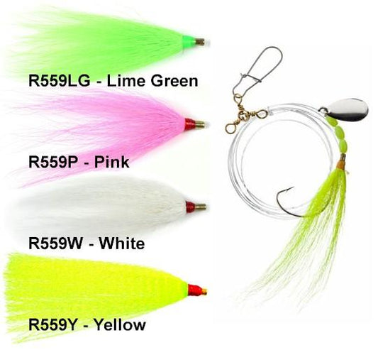Tide Rite R559 Bucktail Spinner Fluke Rig