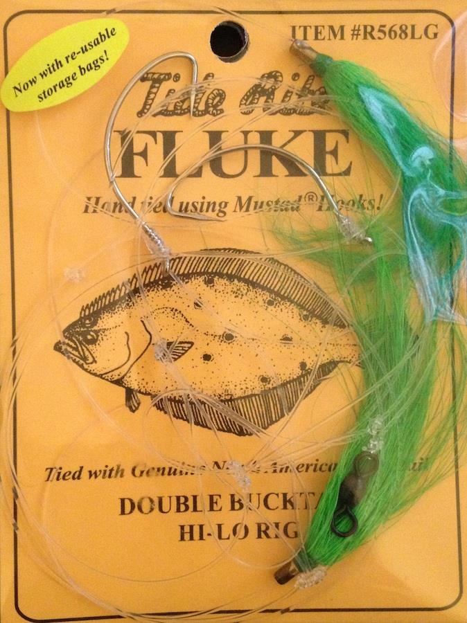 Tide Rite R568 Hi-Lo Bucktail Fluke Rig