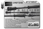 Fish Xtreme WTI72MXF Titanium 7'2" Medium Extra-Fast Casting Rod