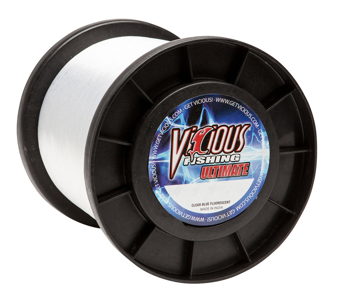 Vicious Ultimate Clear-Blue Fluorescent Mono - 20 Lb Test