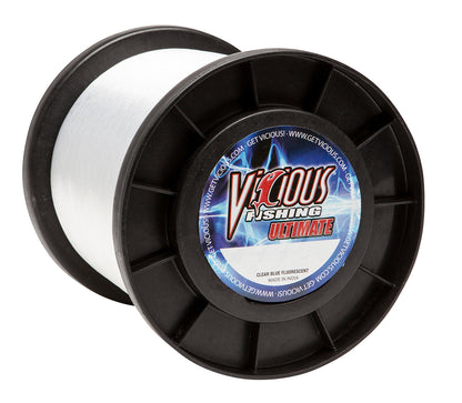 Vicious Ultimate Clear-Blue Fluorescent Mono - 6 Lb Test