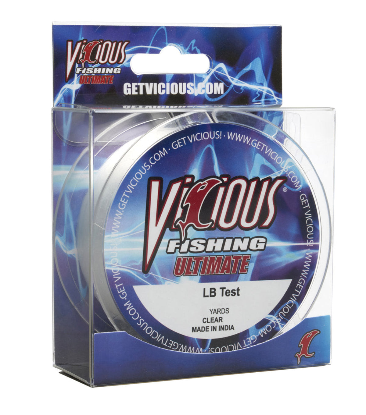 Vicious Ultimate Clear Mono - 6 Lb Test