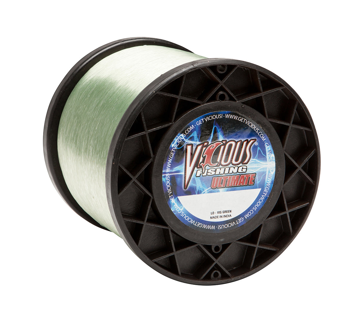 Vicious Ultimate Lo-Vis Green Mono - 12 Lb Test