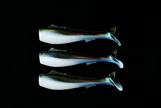 3.5” VIP “Black Chovy” Swim Bait (Single Bait)