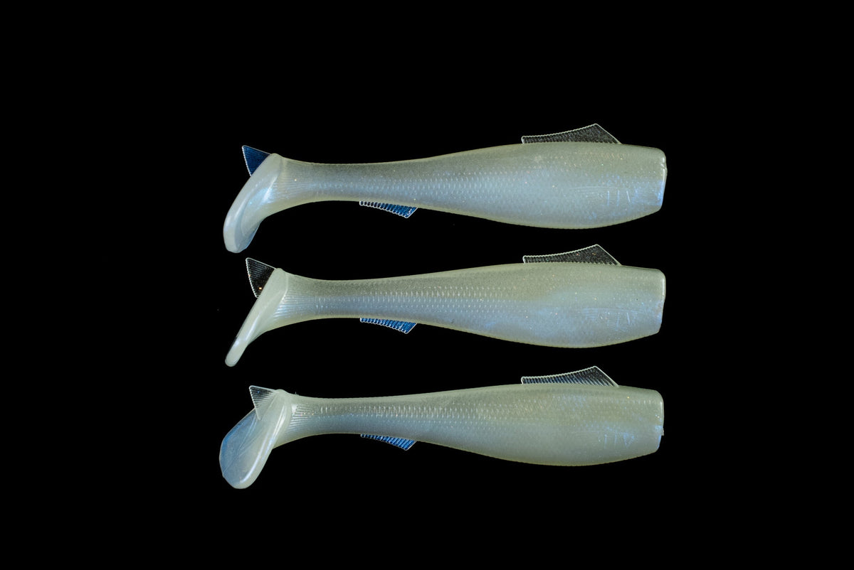 4.5” VIP  “Glow Pearl” Swim Bait (Single Bait)