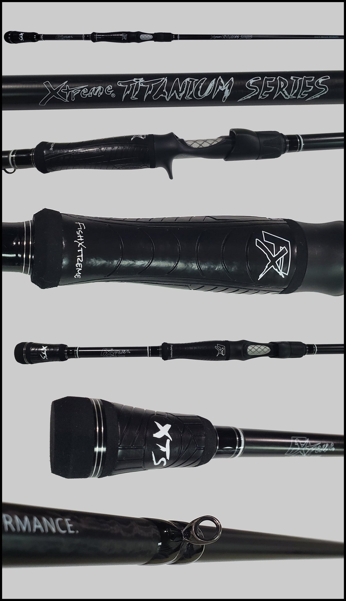 Fish Xtreme WTI72MXF Titanium 7'2" Medium Extra-Fast Casting Rod