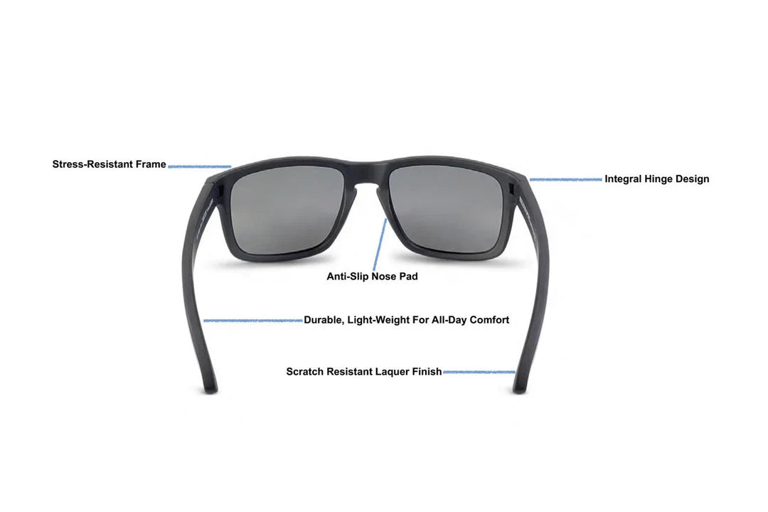 Skeleton Optics Decoy Polarized Fishing Sunglasses