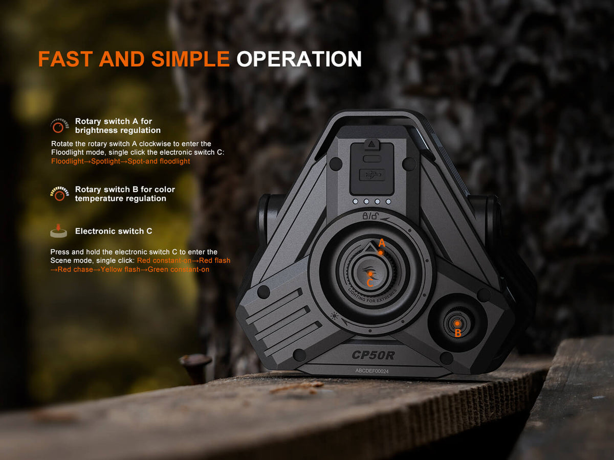 Fenix CP50R Road Hazard Camping Lantern