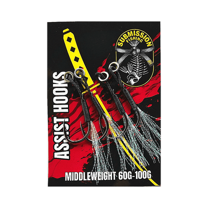 Submission BKK Saltwater Slow Pitch Jigging Assist Hooks
