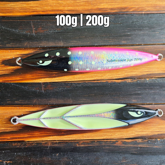 Submission Fishing Co. Javelin Slow Pitch Jig 100g & 200g