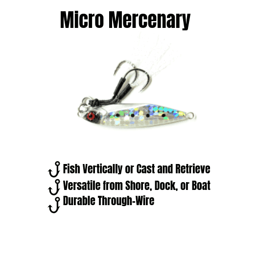 Submission Mercenary Micro Slow Pitch Jigs 4-Pack – 10g & 15g