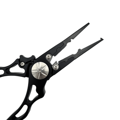 No1 Aluminum Needle Nose Split Ring Fishing Pliers