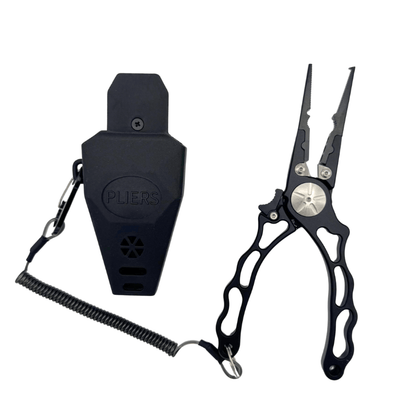 No1 Aluminum Needle Nose Split Ring Fishing Pliers