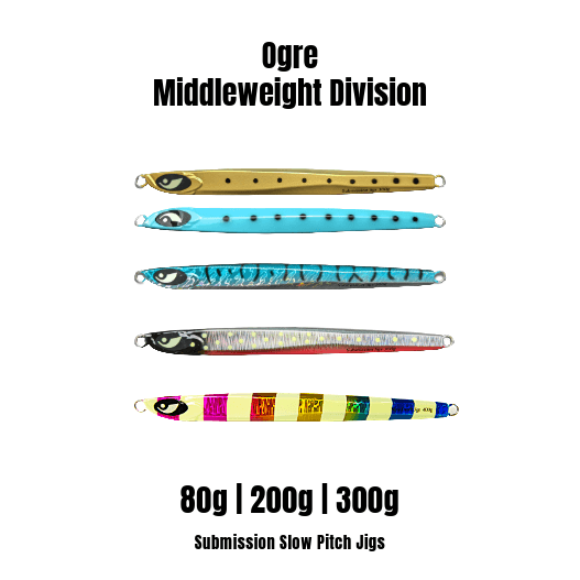 Submission Fishing Co. Ogre Slow Pitch Jig 80g–300g