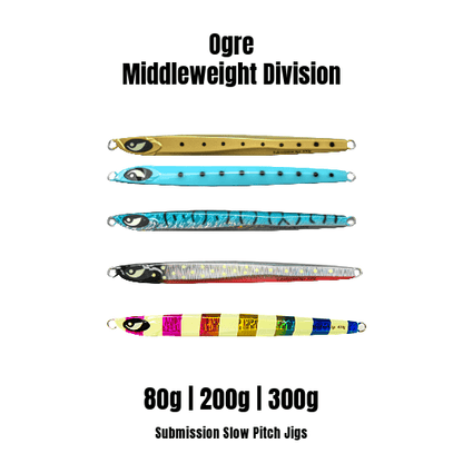 Submission Fishing Co. Ogre Slow Pitch Jig 80g–300g