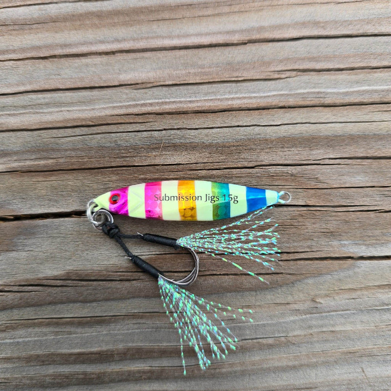 Submission Sumo & Mercenary Micro Slow Pitch Jigs 4-Pack – 10g & 15g