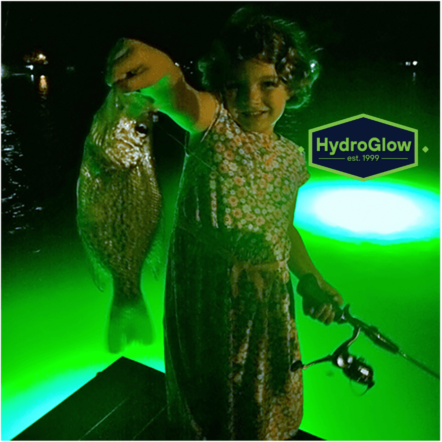 HydroGlow SF100G Green Underwater Fishing Light