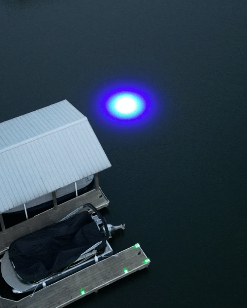 HydroGlow SF100B Blue Underwater Fishing Light