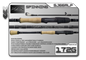 Fish Xtreme SJ66MLF Legacy 6'6" Medium Light Fast Spinning Rod