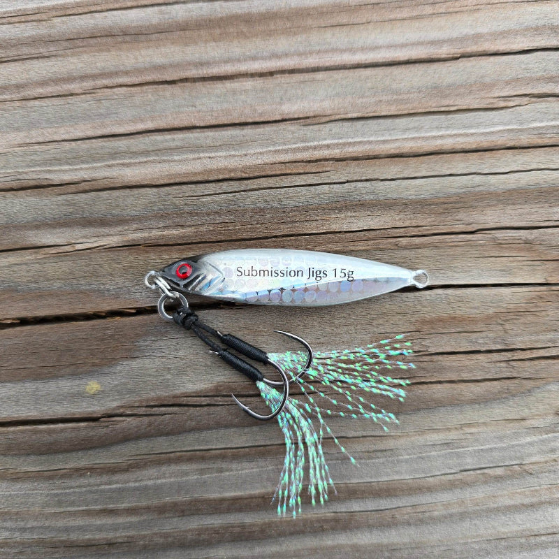 Submission Sumo & Mercenary Micro Slow Pitch Jigs 4-Pack – 10g & 15g