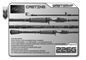 Fish Xtreme WMB72MXF 7'2" Medium Extra-Fast Casting Rod